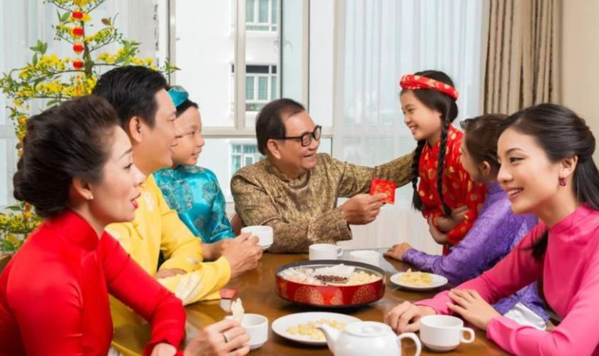 Lời chúc Tết thông gia hạnh phúc, sum vầy