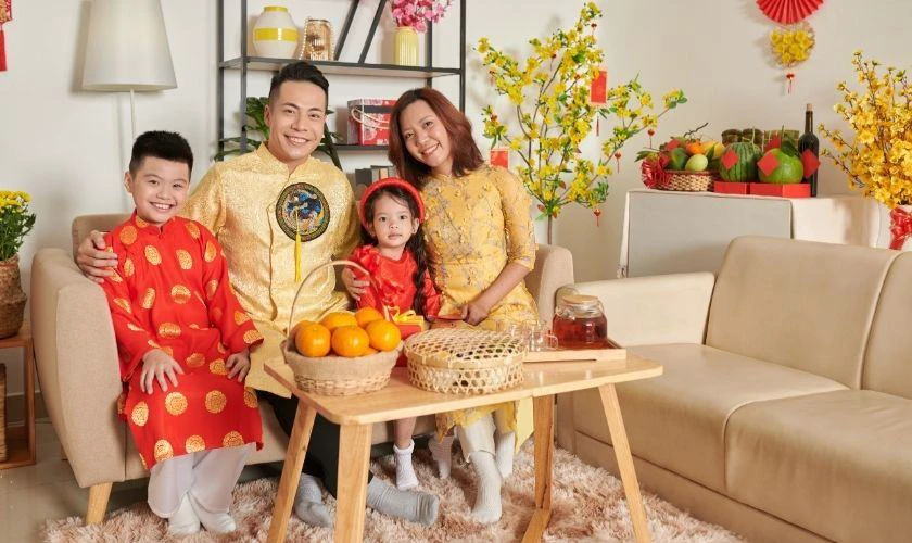 Lời mừng năm mới dành cho trẻ từ bố mẹ