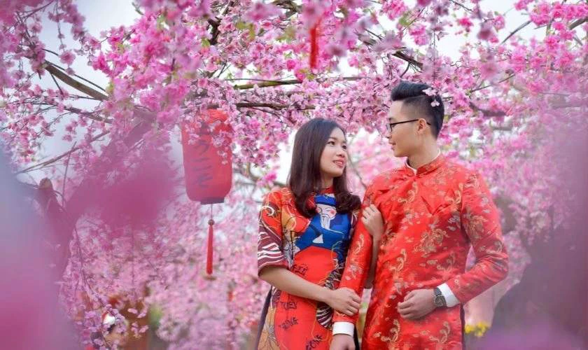 Lời chúc Tết chồng yêu 2026 Bính Ngọ ấm áp