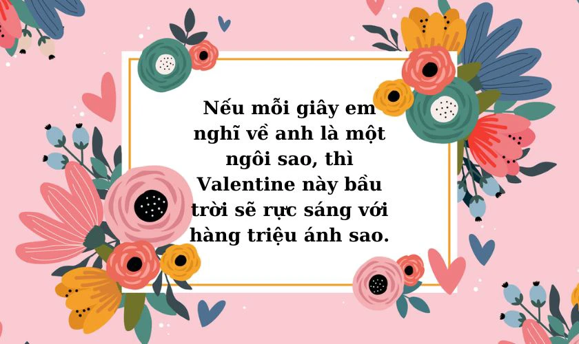 Lời chúc Valentine cho crush nam