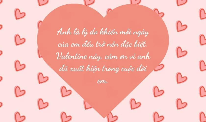 Lời chúc Valentine cho crush ý nghĩa, sâu sắc
