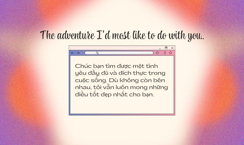 Chúc Valentine người yêu cũ là nam