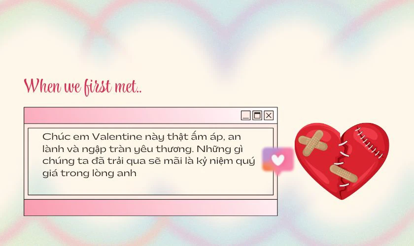 Mừng lễ Tình Nhân tình cũ là nữ