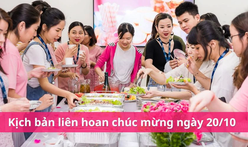 Kịch bản liên hoan chúc mừng ngày 20/10