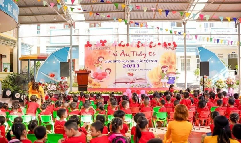 Kịch bản chương trình 20/11 mầm non