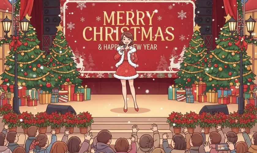 Lời dẫn chương trình Giáng sinh ngoài trời