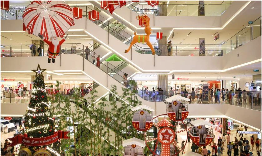 Lời dẫn chương trình Giáng sinh tại trung tâm thương mại