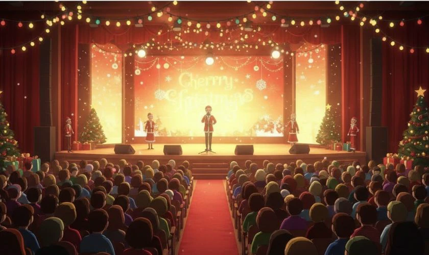 Lời dẫn chương trình Noel cho khu phố