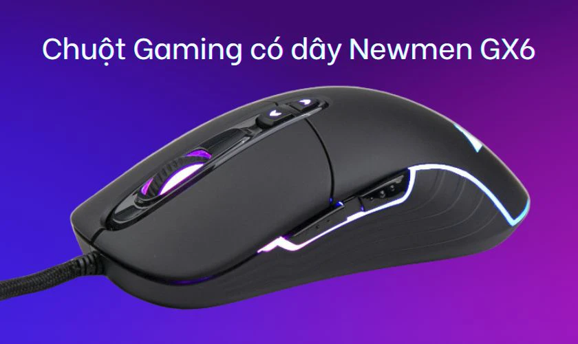 Chuột Gaming có dây Newmen GX6