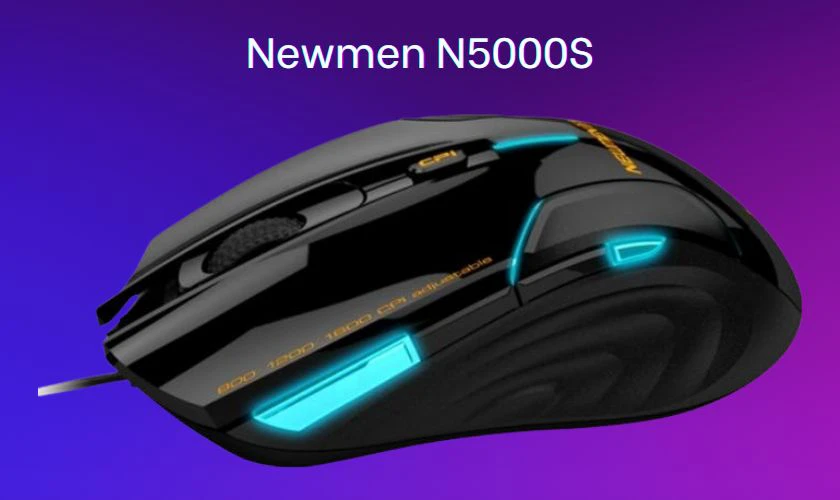 Chuột bền nhất - Chuột Gaming có dây Newmen N5000S