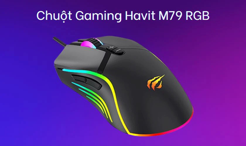 Chuột Có Dây Gaming Havit M79 RGB
