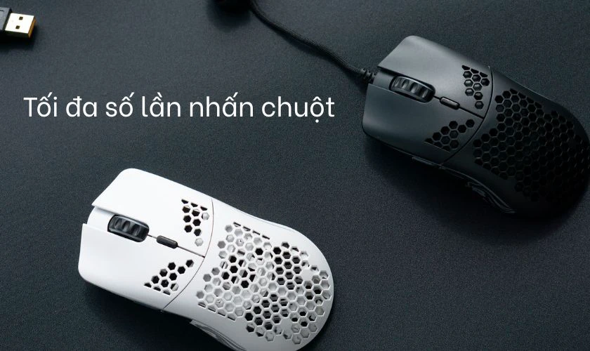 Tuổi thọ Switch là tối đa số lần nhấn mà chuột mang lại