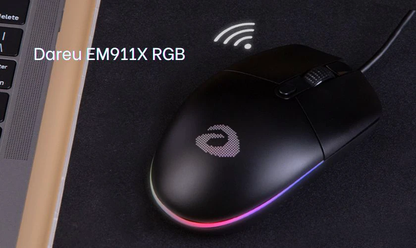 Chuột chơi game không dây Dareu EM911X RGB