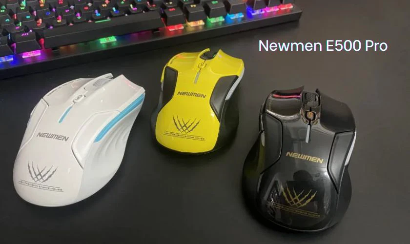 Chuột bền nhất - Chuột gaming không dây Newmen E500 Pro