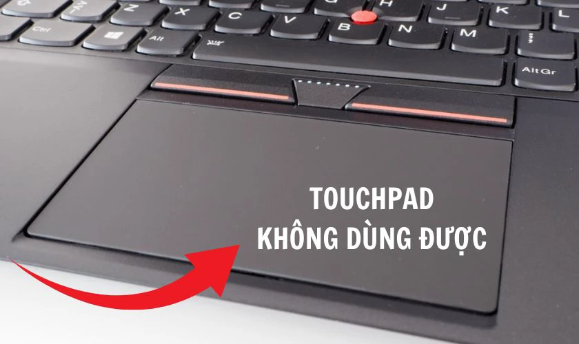 Chuột cảm ứng không kéo lên xuống được là tình trạng gì?