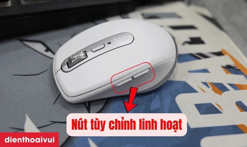 Nút tùy chỉnh linh hoạt, tối ưu thao tác