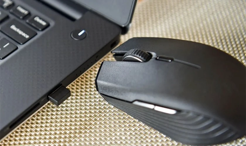 Cách kết nối chuột không dây mất đầu USB