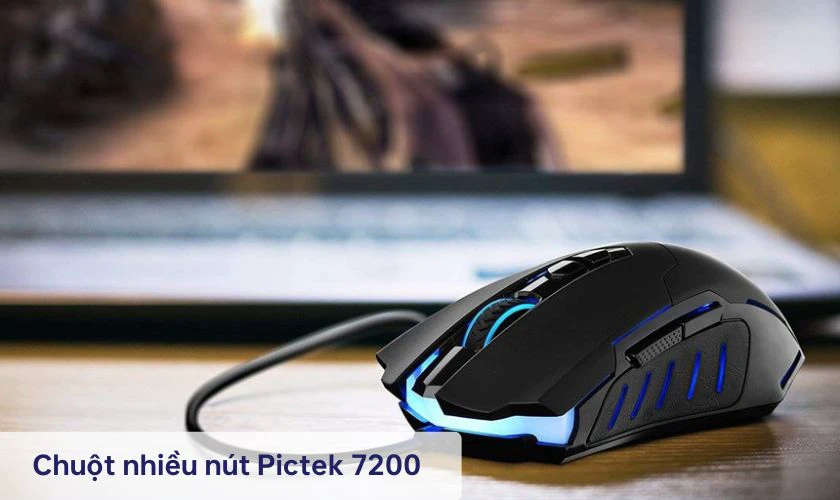 Chuột nhiều nút Pictek 7200 được nhiều người chọn mua