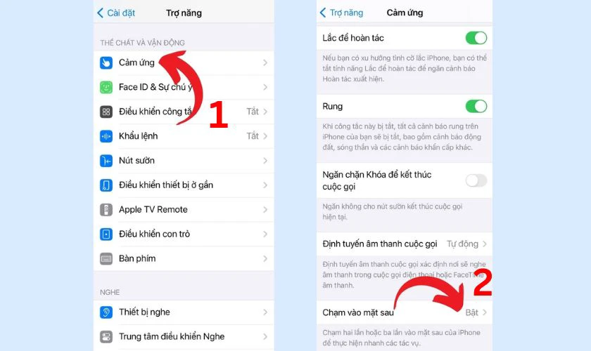 Chọn Cảm ứng