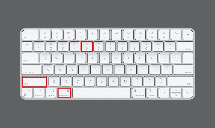 Cách chụp màn hình MacBook bằng công cụ Screenshot