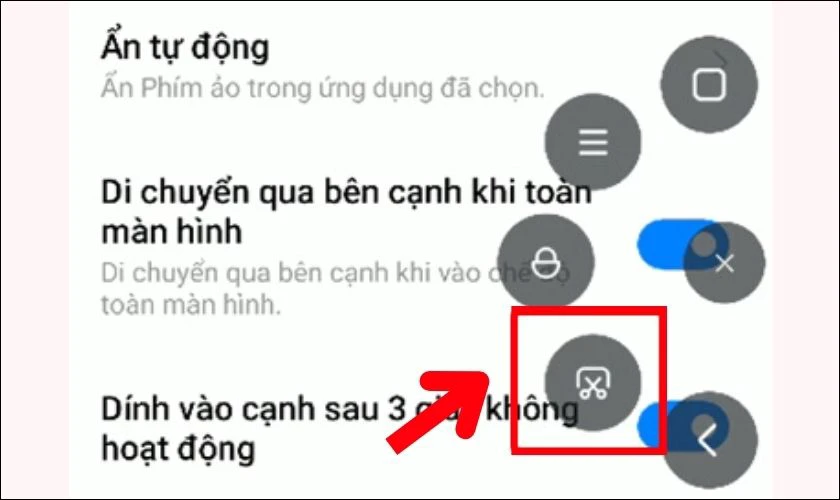 Chỉnh sửa ảnh sau khi chụp màn hình