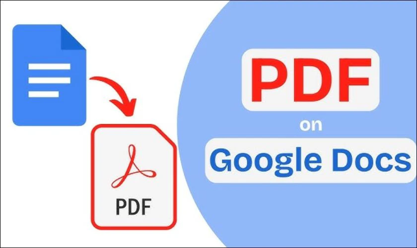 Lưu ý khi chuyển Google Docs sang PDF