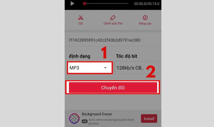 Chuyển nhạc từ Tiktok sang MP3 bằng ứng dụng MP3 Converter miễn phí