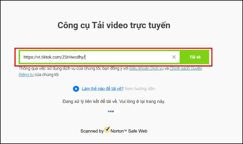 Chuyển nhạc từ Tiktok sang MP3 miễn phí với Savefrom