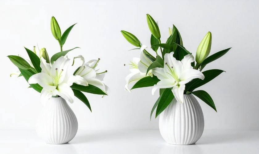 Chưng hoa ly ngày Tết nên chọn hoa màu gì?