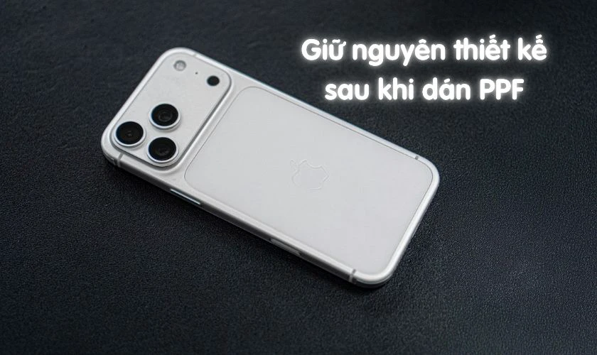 Giữ nguyên thiết kế và vẻ đẹp nguyên bản của máy