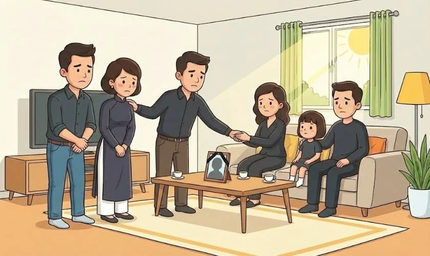 Đến chúc Tết nhà có tang nên nói gì?