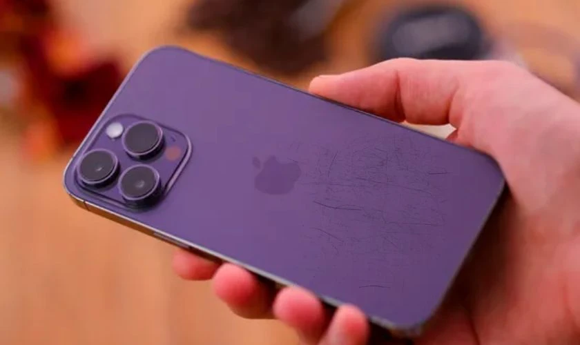 Ngoại hình có thể bị trầy xước hoặc hao mòn