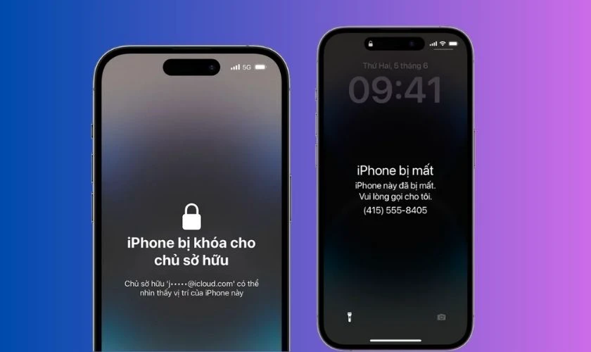 Kiểm tra iCloud và khóa mạng