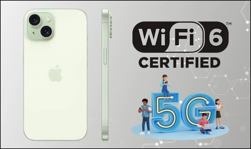 Công nghệ kết nối 5G và WIFI 6, đảm bảo truyền tải tốc độ cao