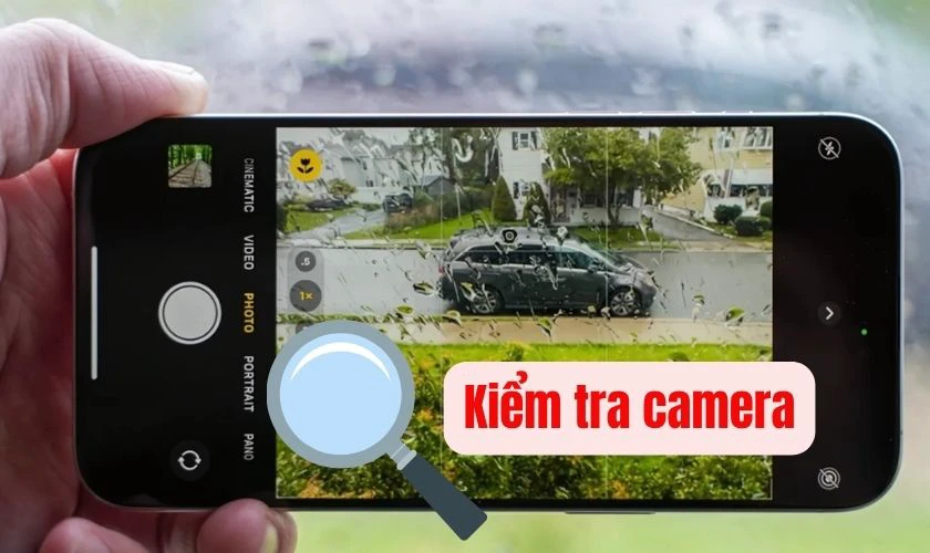 Kiểm tra các tính năng cơ bản: cảm ứng, loa, camera, Face ID
