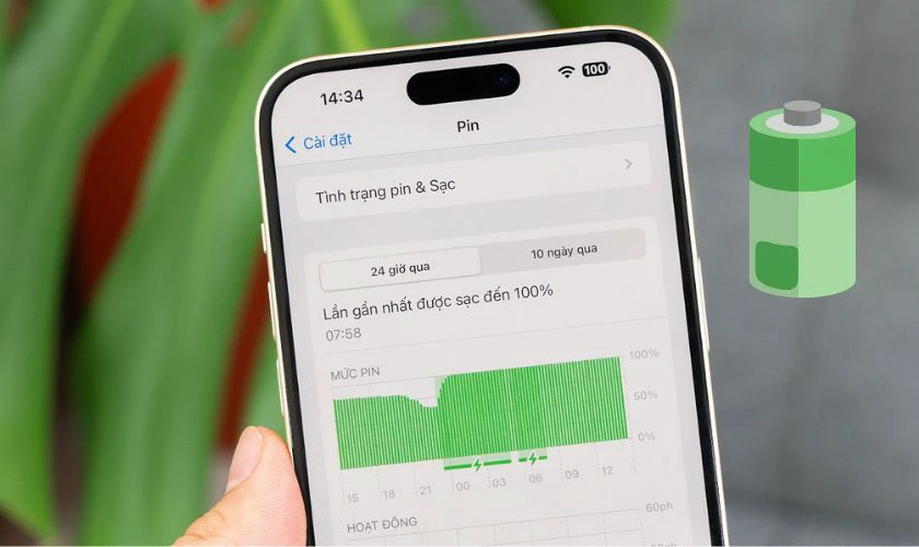 Tiêu chí quyết định có nên mua iPhone 15 Plus cũ - Tình trạng pin