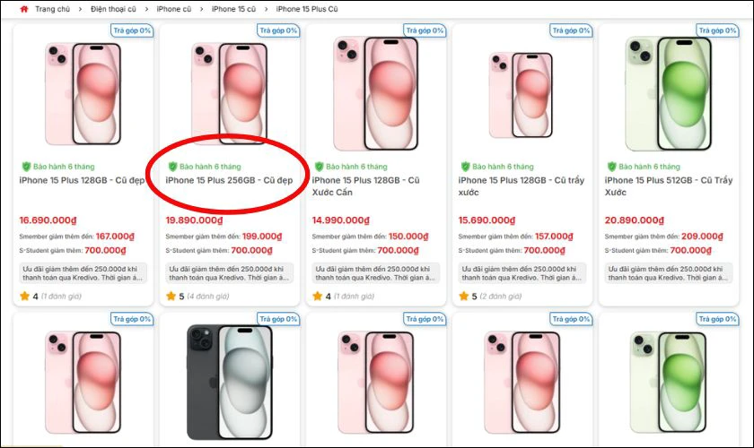 Tiêu chí quyết định có nên mua iPhone 15 Plus cũ - Bảo hành