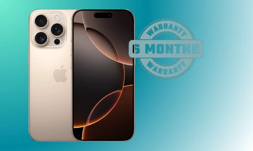 Nhược điểm khi mua iPhone 16 Pro cũ - Bảo hành ngắn hơn