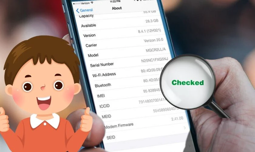 Mẹo kiểm tra iPhone 17 cũ khi mua