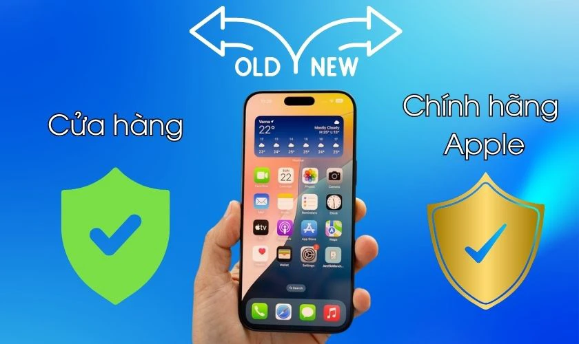 iPhone 17 cũ thường có thời gian bảo hành ngắn hơn và thậm chí không được bảo hành từ Apple