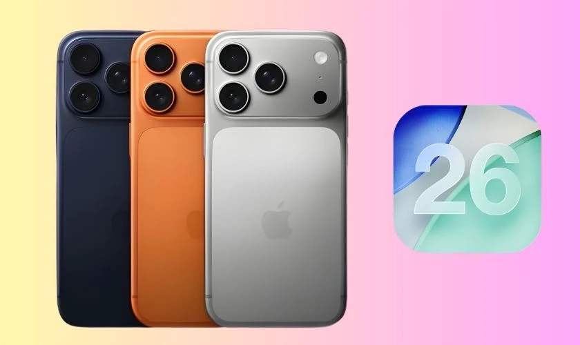 iPhone 17 Pro hiện nay đang sở hữu bản iOS 26 mới nhất 2026