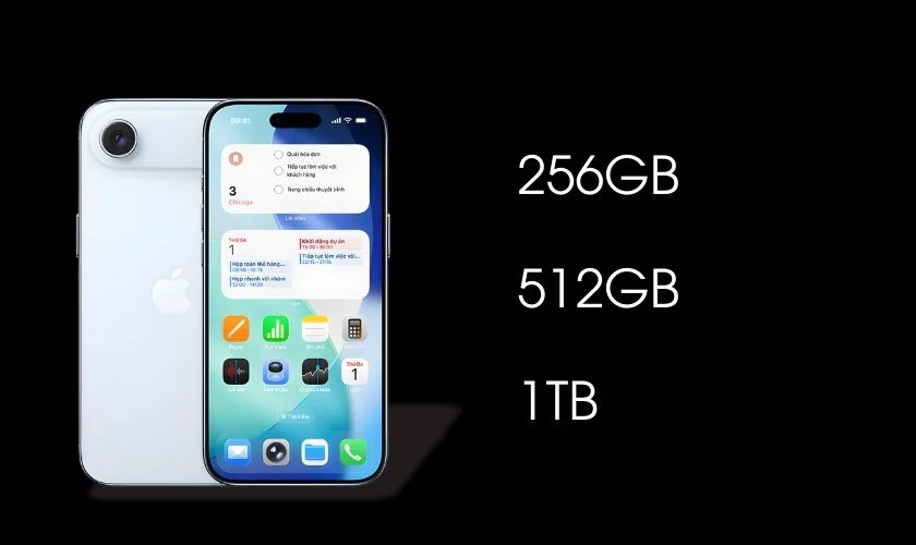 Tiêu chí quyết định có nên mua iPhone Air cũ - Bộ nhớ