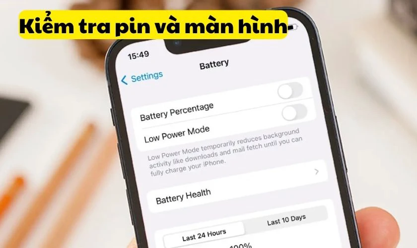 Kiểm tra thật kỹ pin và màn hình khi mua iPhone X