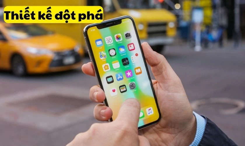 Thiết kế đột phá của iPhone X