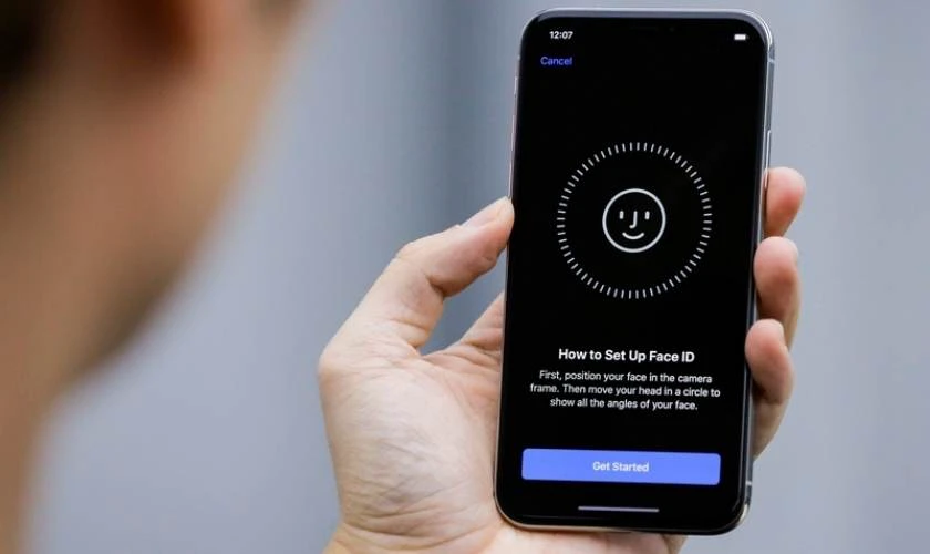 Công nghệ bảo mật Face ID an toàn
