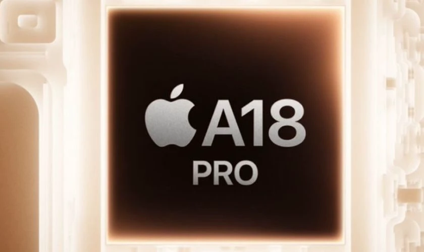 Hiệu năng mạnh mẽ với chip A18 Pro
