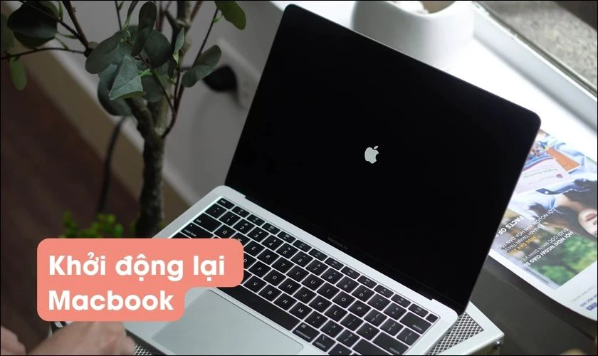 Khởi động lại Macbook