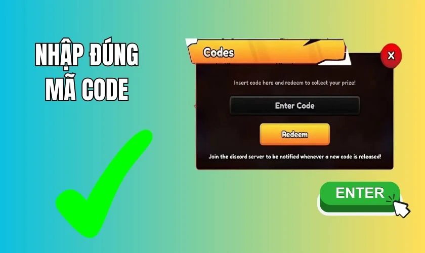 Lưu ý khi nhập Code Anime Final Strike Wiki
