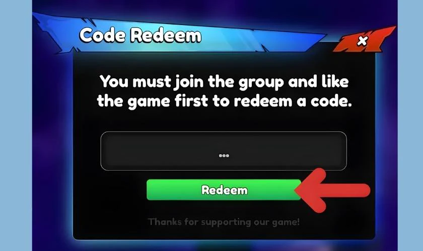 Cách nhập Code Anime Tactical Simulator