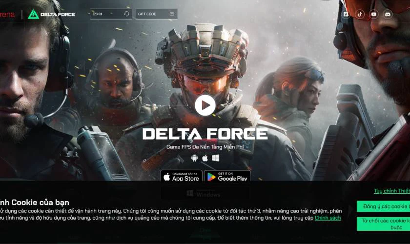 Cách nhập Code Delta Force Garena Mobile, PC mới nhất